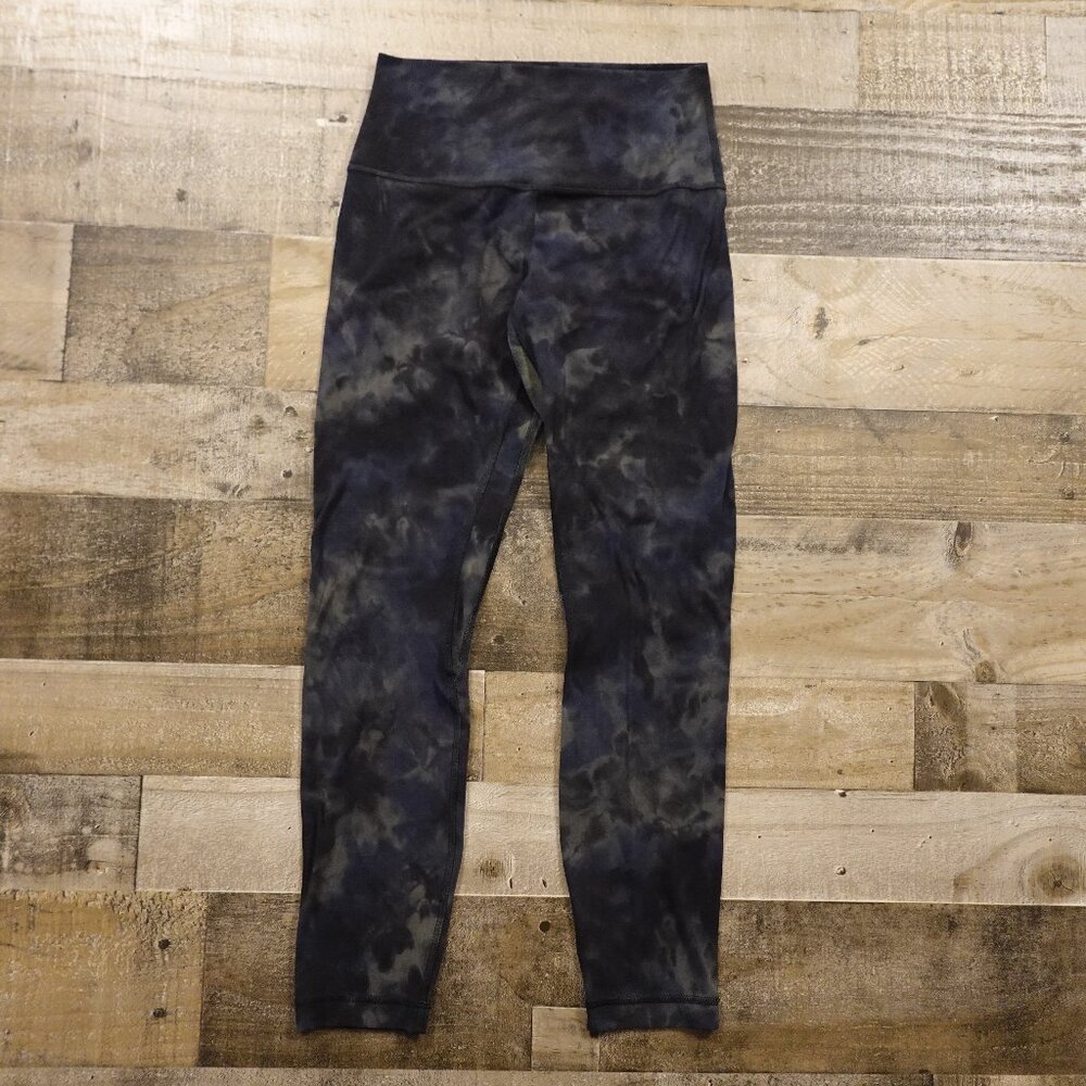 Lululemon Align Leggings 25" Size‎ 6 Diamond Dye Graphite Bronze Yoga